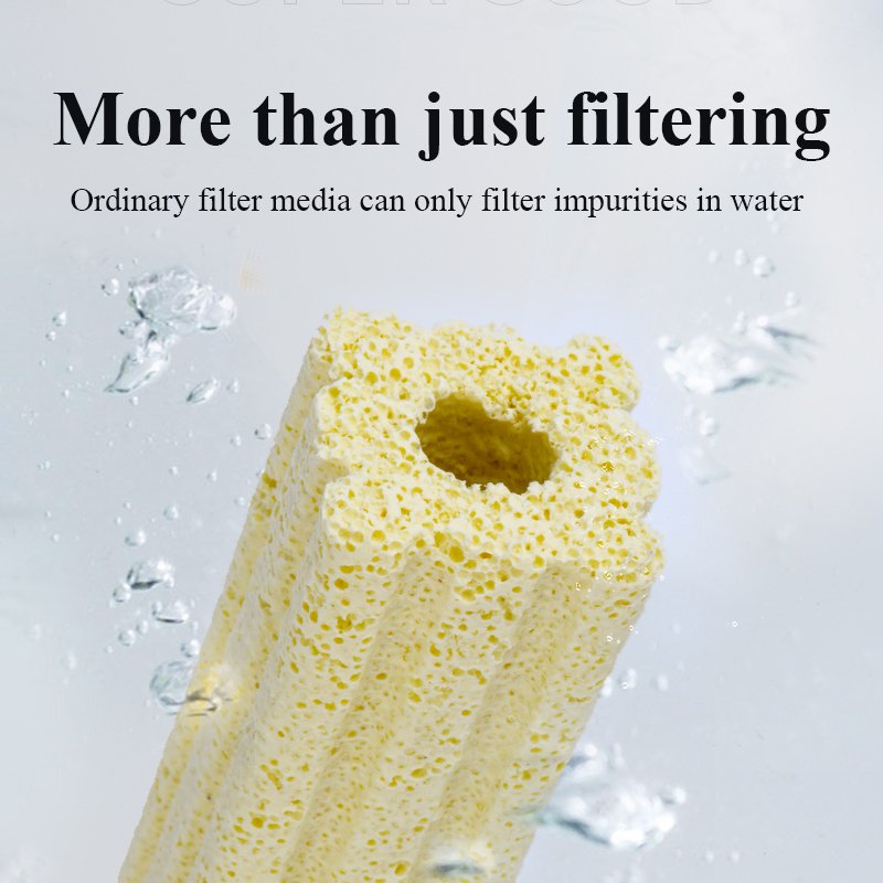 YEE Fish Tank Nano Brick Natural Ore Power Cube Aquarium Filter Media Culture Bacteria House