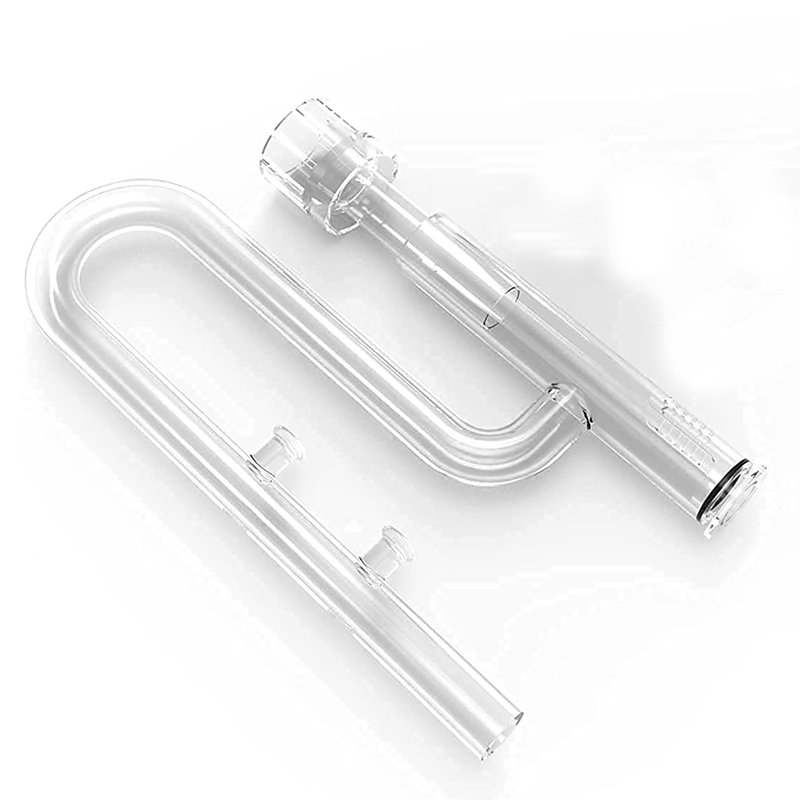 Inflow and Lily Outflow for Aquarium Filter Tubing Freshwater Fish Planted Aquarium Tank Aquatic Plant Aquarium Glass Lily Pipe