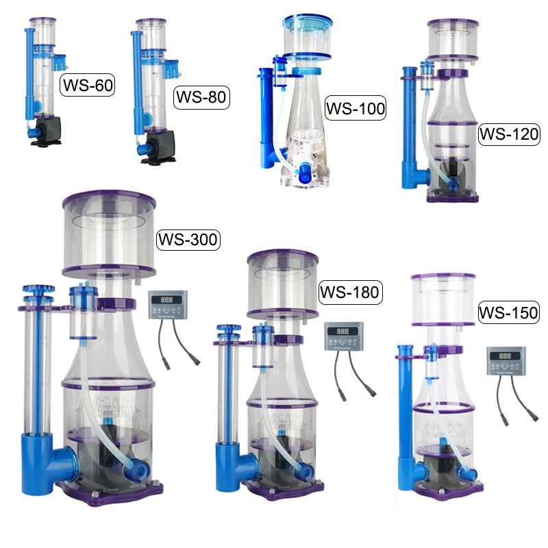 Heto marine aquarium protein skimmer Water Purifier Internal Protein Skimmer aquarium marine with DC variable frequency Pump