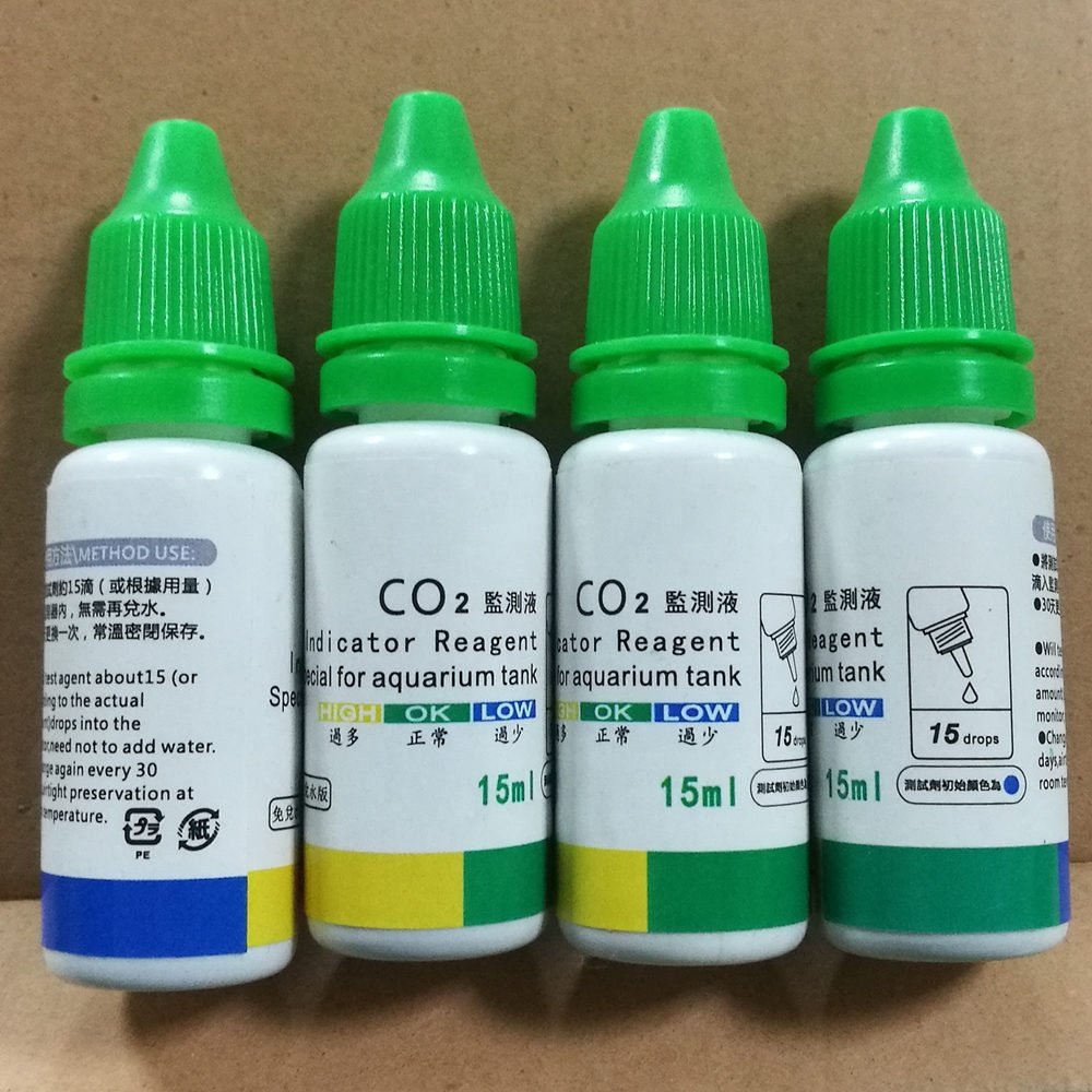 OEM Customized Aquarium CO2 Monitor Test Solution for Aquarium Water Carbon Dioxide Indicator