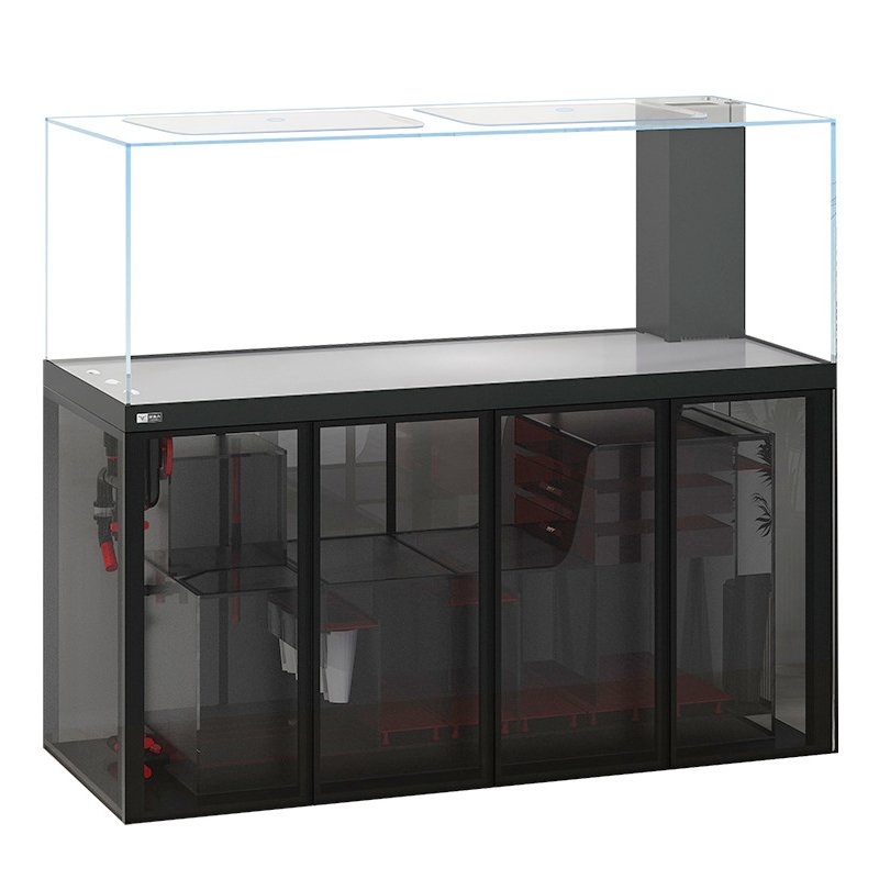 Custom Ecological Fish Tank Aluminum alloy cabinet Ultra clear glass fish tank aquarium