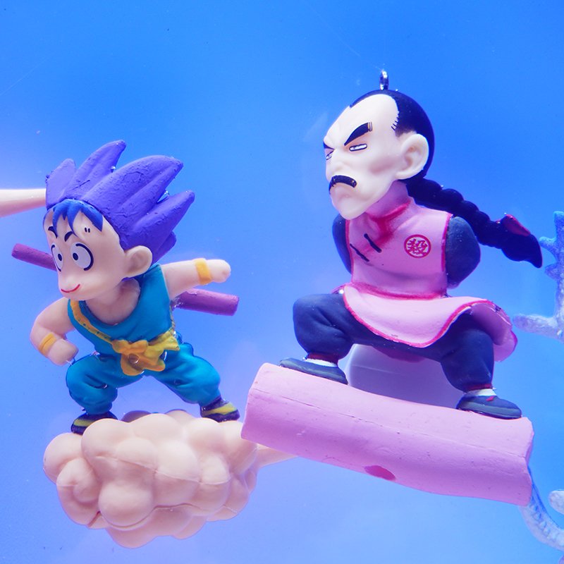 Hot Sale Dragon Ball Goku PVC Model Vinyl Figure Aquarium Floating Ornaments Decoration for Fish Tanks