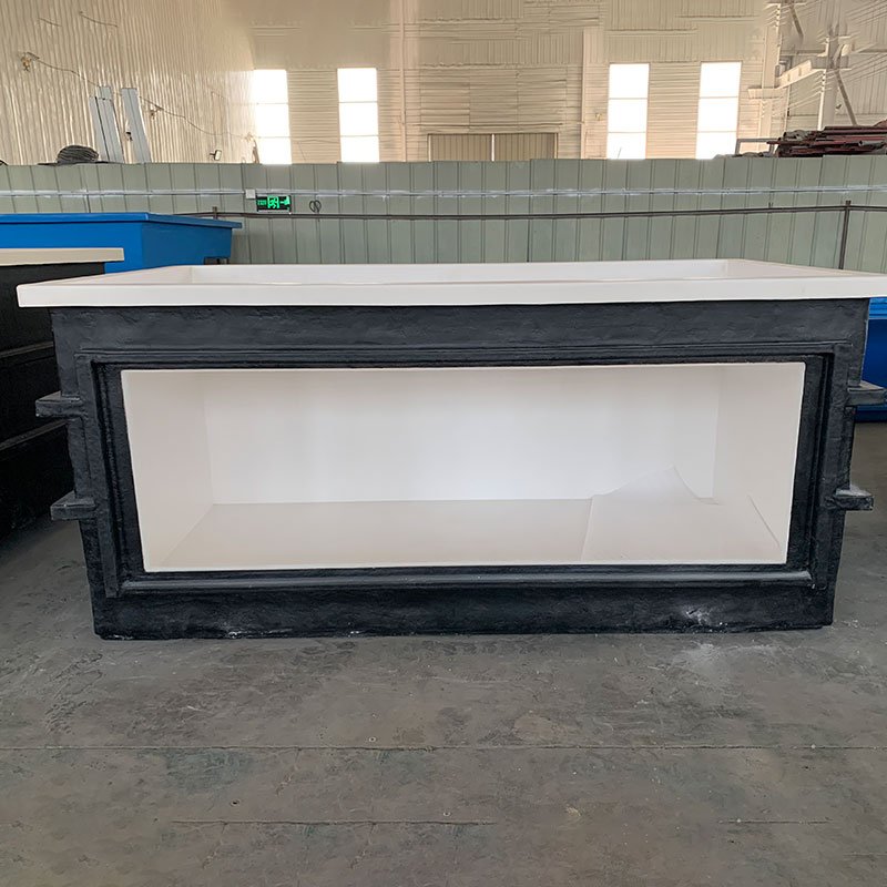 custom size outdoor large big size frp fiberglass rectangular glass fish tanks fish farm pond aquarium