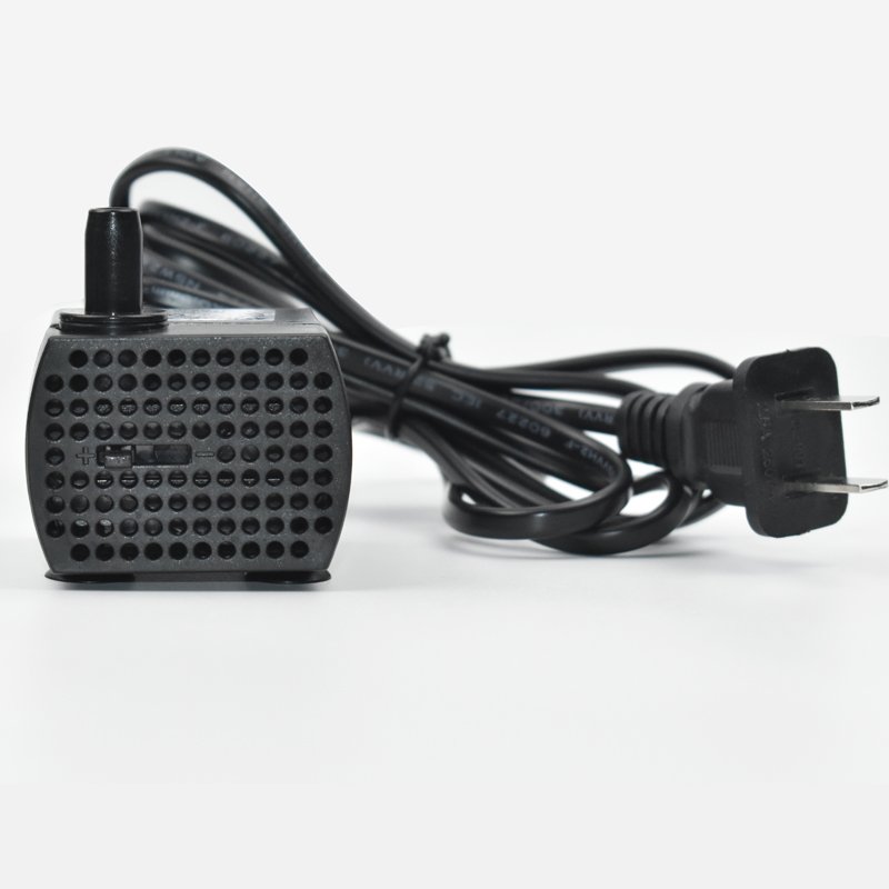 ALMANE Hot Sale Mini Aquarium Submersible 4W 300L/H Side Suction Water Pump for Garden, Household, Pond