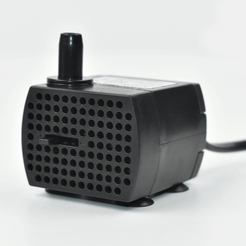 ALMANE Hot Sale Mini Aquarium Submersible 4W 300L/H Side Suction Water Pump for Garden, Household, Pond