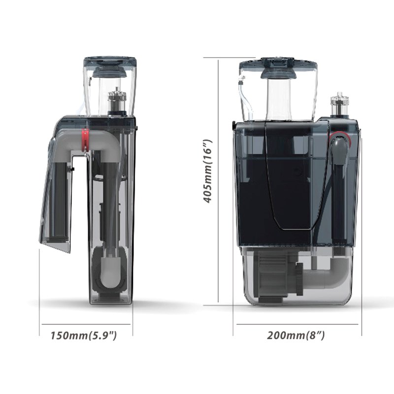 Bubble Magus Bm QQ3 8W Externe Eiwitafschuimer Voor 300L Marine Aquarium Ultra Stille Aquarium