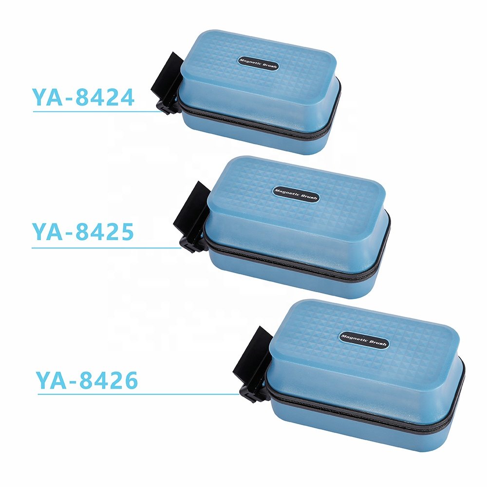 Factory Directly Sale Magnetic Aquarium Glass Cleaner Fish Tank Glass Cleaner Scraper Aquarium Floating Magnetic Brush