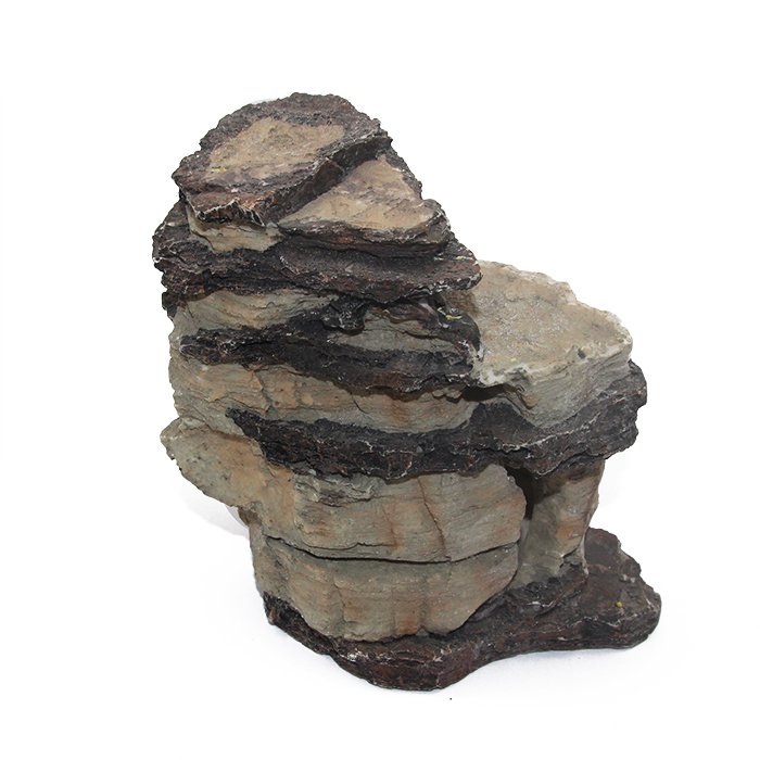 NHSZ-225 big size aquarium rock background stone artificial rocks resin ornaments