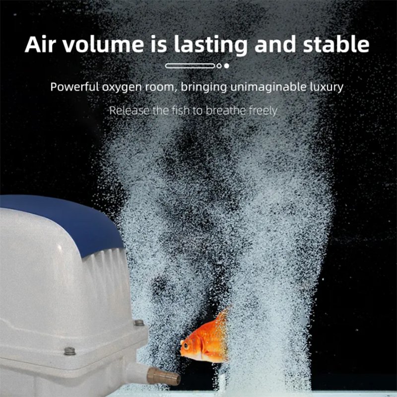 Jebao New Ultra Silent Aquarium Air Pump Fish Tank Increasing Oxygen Pump Soft Air Stone PA-200 Air compressor Oxygenator Pumps