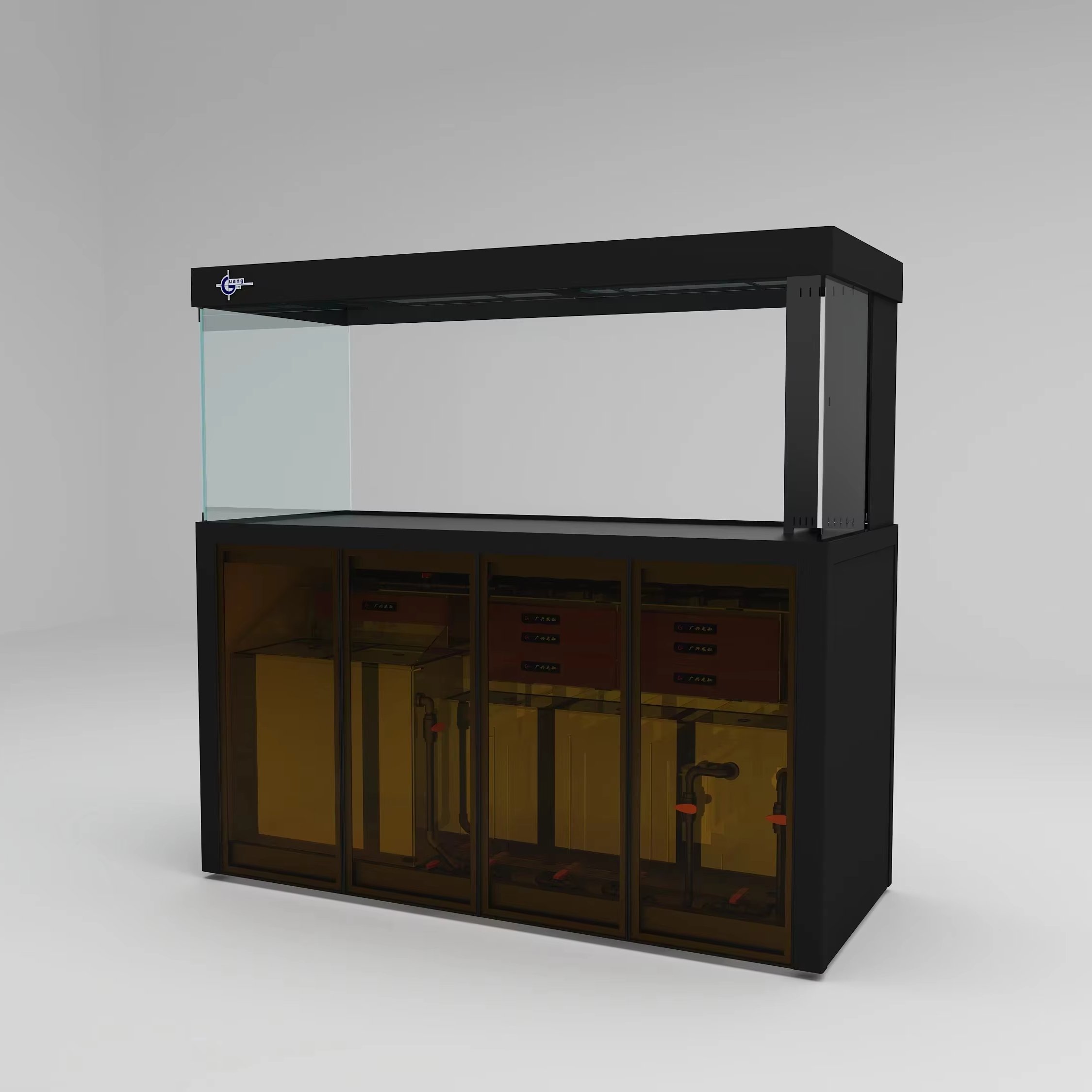 Easy Maintenance Aquariums & Tanks Large Ultra Clear Glass Fish Tank Aquarium