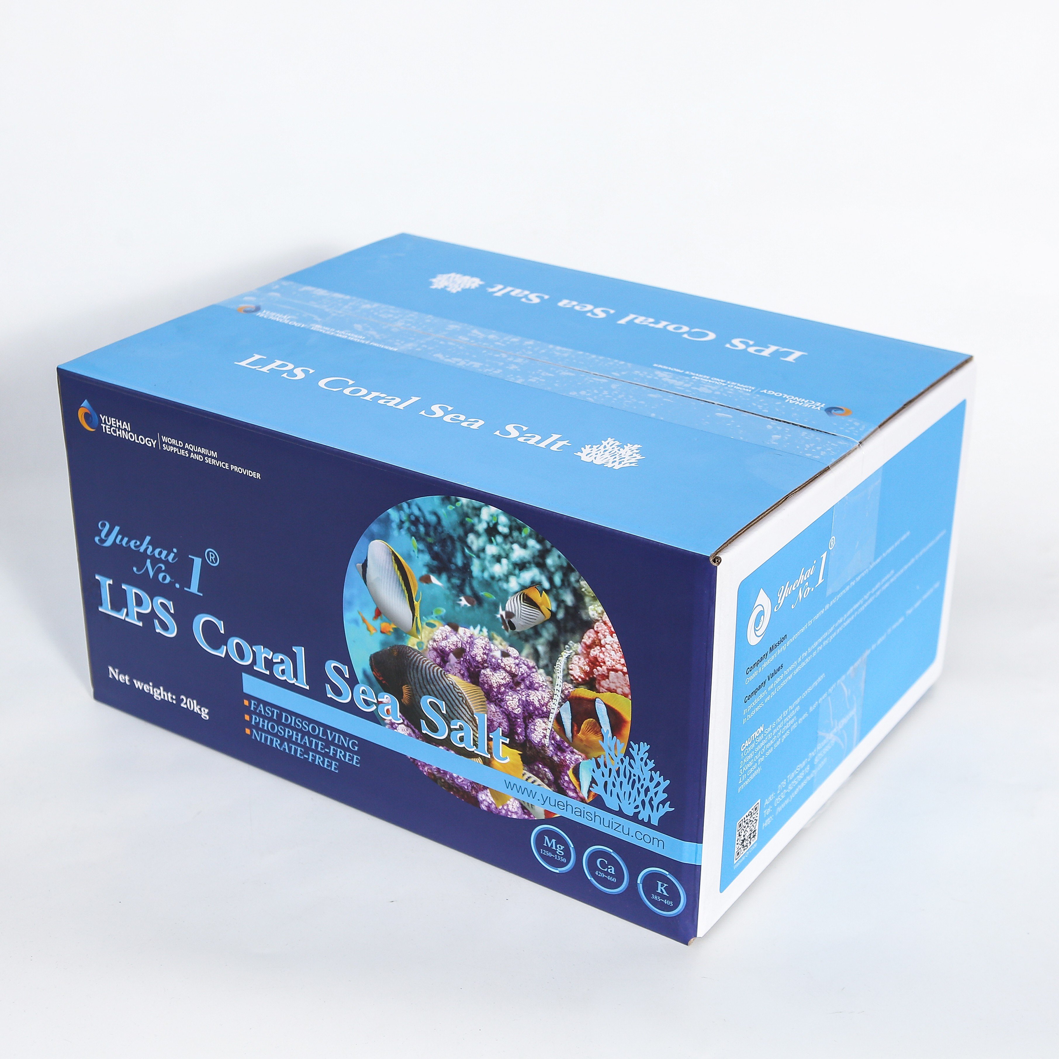 Eco-Friendly Customized Marine Ornamental Fish Sea Salt for Aquarium High Quality Glass Plastic for Coral Reef SPs LPS