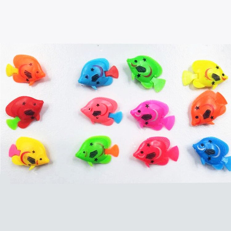 Nemo Angel Plastic Tropical Aquarium Fish Artificial Floating Plastic Fish