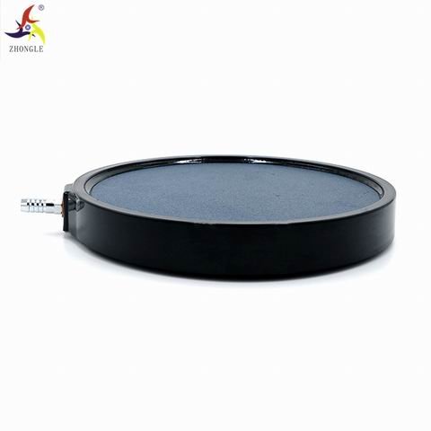 High temperature sintering Disc Carborundum fish tank nano bubble aquarium air stone