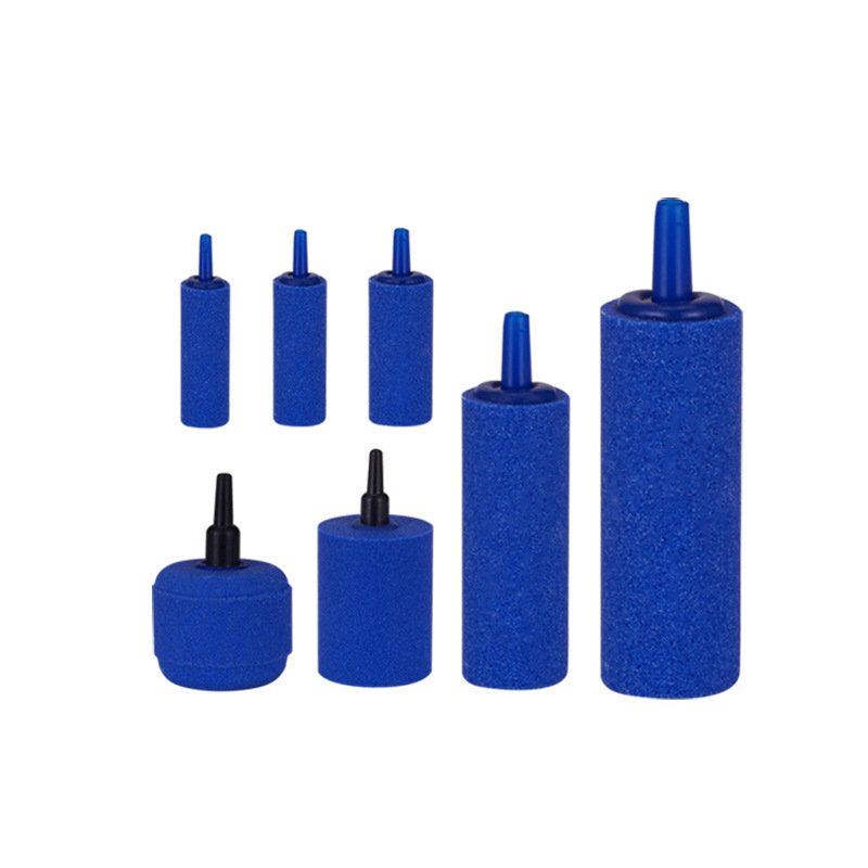 2024 New wn Series Cylinder 7 Boxes Blue/Grey Air Stone For Hydroponics/Aquarium/Aquatic Product Transportation/Sewage Treatment
