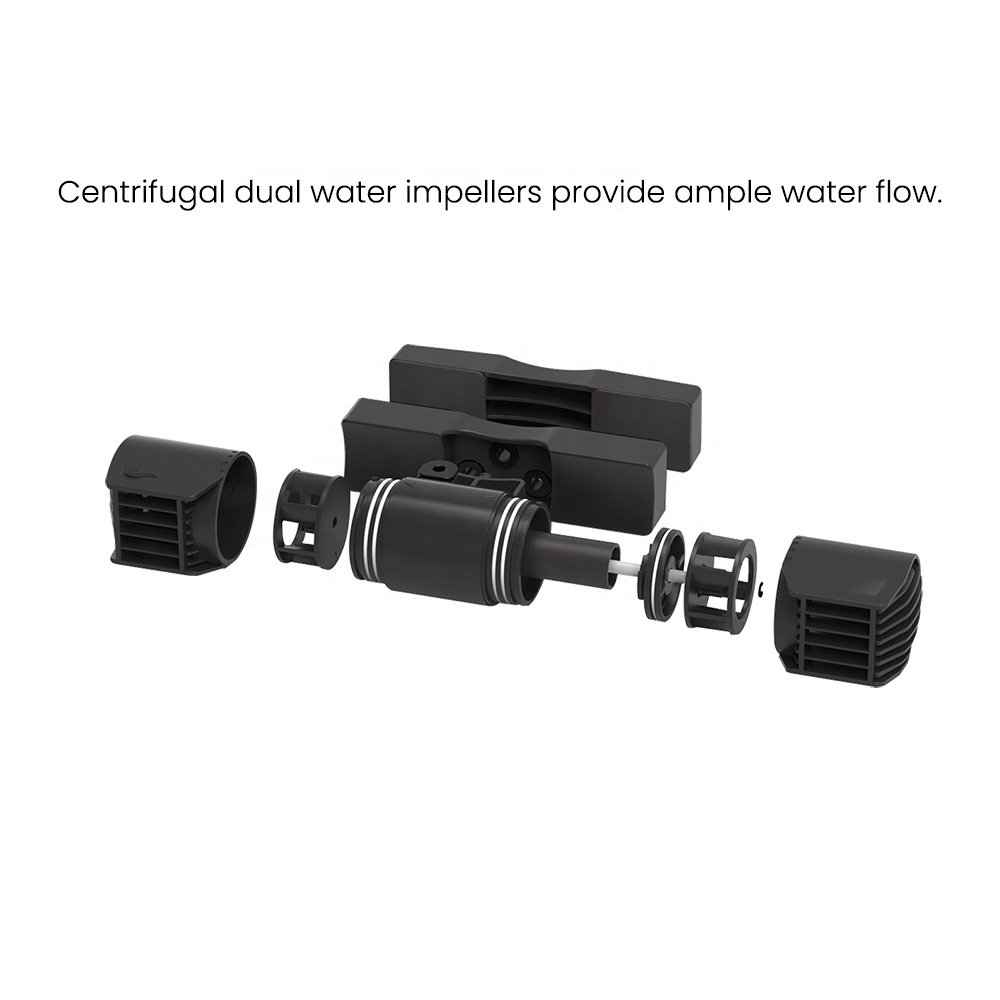 Bubble Magus DW13000 DC24V Adjustable Sine Wave Freshwater Saltwater Aquarium Wavemaker Pump with Controller for Coral Fish Tank