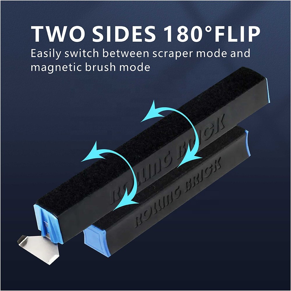 Wholesale Excellent Quality Glass Cleaner Scraper Fish Tank Cleaning Aquarium Magnetic Clean Brush With Great Price