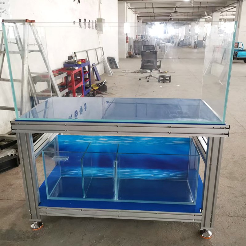 Customized Dimension Anodized Frame Aluminum Profile T Slot Aquarium Fish Tank Stand