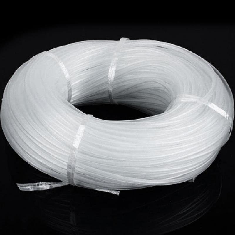 200m 100m Silicone Tube 4mm ID X 6mm Silicone Rubber Tubing Water Air Hose Pipe Translucent for Pump Transfer Aquarium Tube