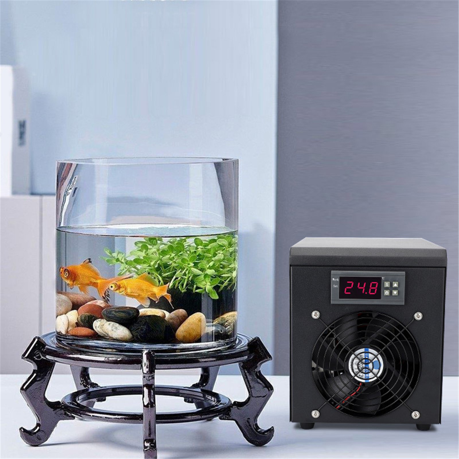 180W 60L Aquarium Water Chiller for Aquarium Fish Tank Cooler System Refrigeration