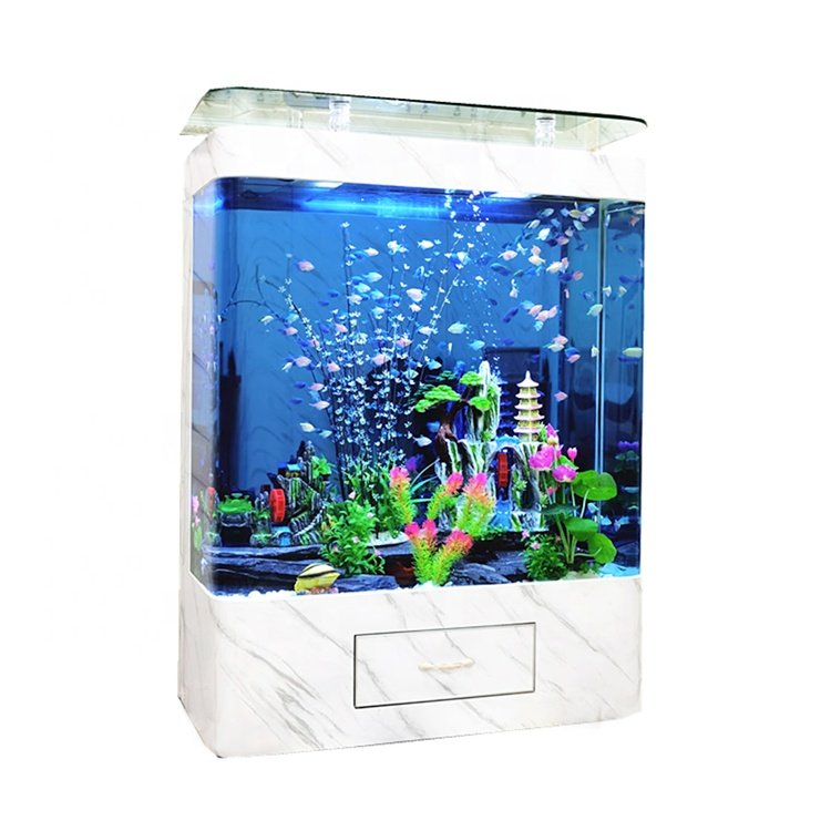 Customized Marine Large 200 Gallon Fish Aquarium, Factory Direct Sale Indoor Household Large Acrylic Fish Tank
