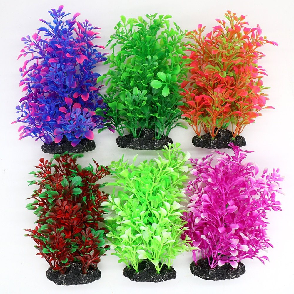 Wholesale Aquarium plastic plants Grass Artificial Plastic Water Plant for fish tank landscaping Wholesale Aquarium Plastic