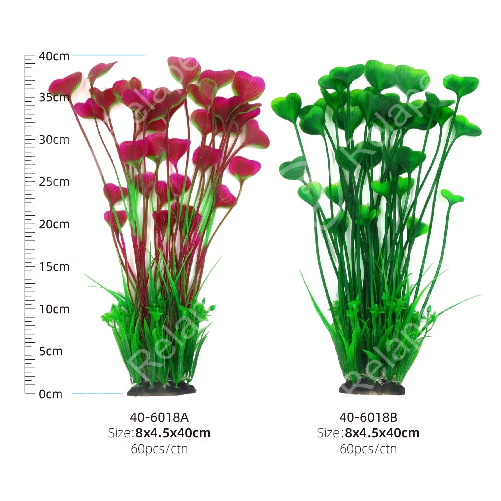 Wholesale Aquarium plastic plants Grass Artificial Plastic Water Plant for fish tank landscaping Wholesale Aquarium Plastic