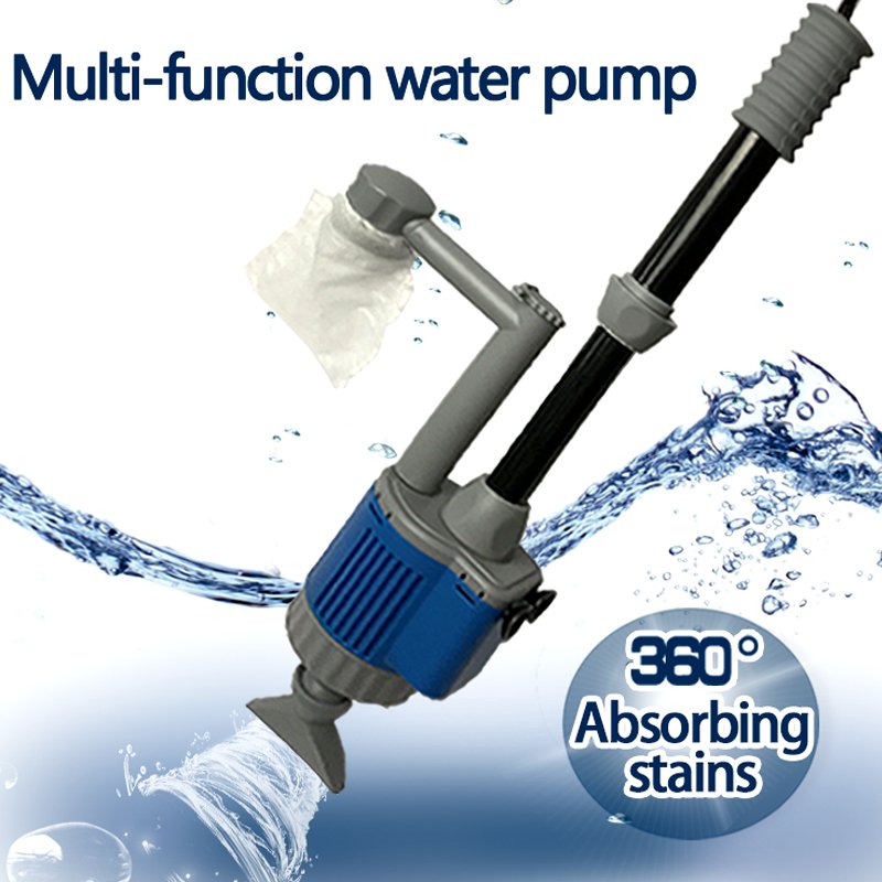 Aquarium Change Water Pump Aquarium Cleaning Tool Gravel Cleaner Siphon Filter Pump Fish Tanks Accessories
