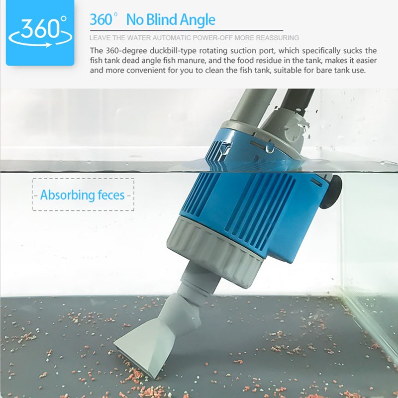 Aquarium Change Water Pump Aquarium Cleaning Tool Gravel Cleaner Siphon Filter Pump Fish Tanks Accessories