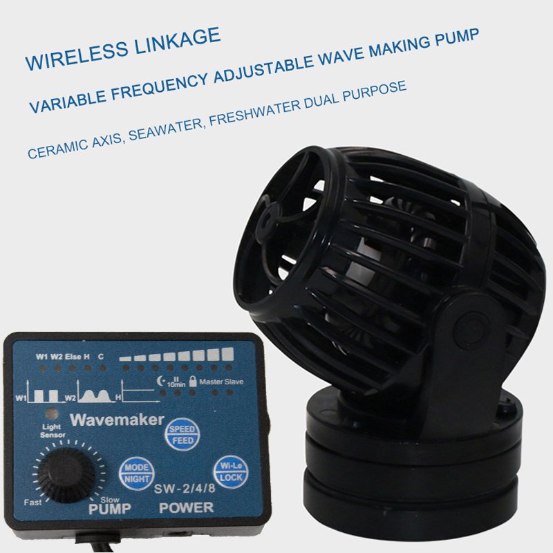 Jebao Smart Controller Submersible Pump Wave Maker Water Pump SW-2 RW-4 For Fish Tank Marine Coral Reef Aquarium Flow Pumps