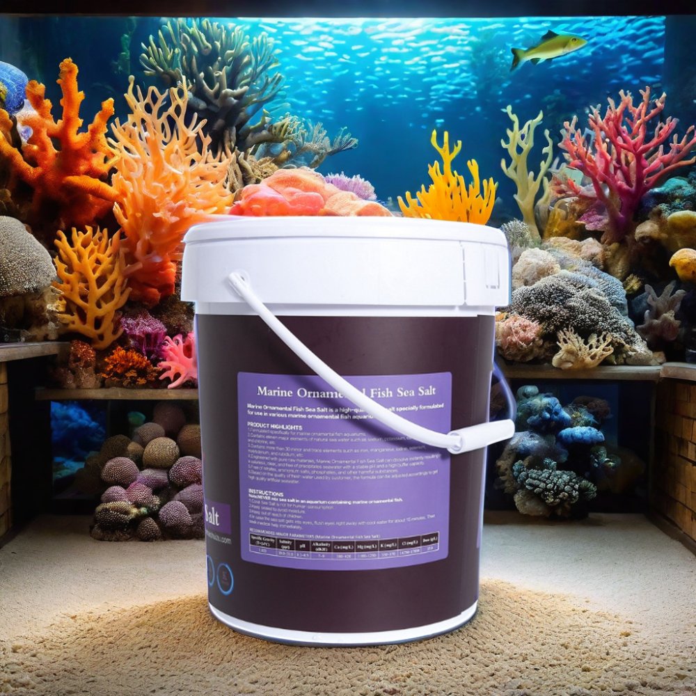 export tank saltwater aquarium 20kg 25kg Box barrel Package marine fish and corals Aquaculture sea salt