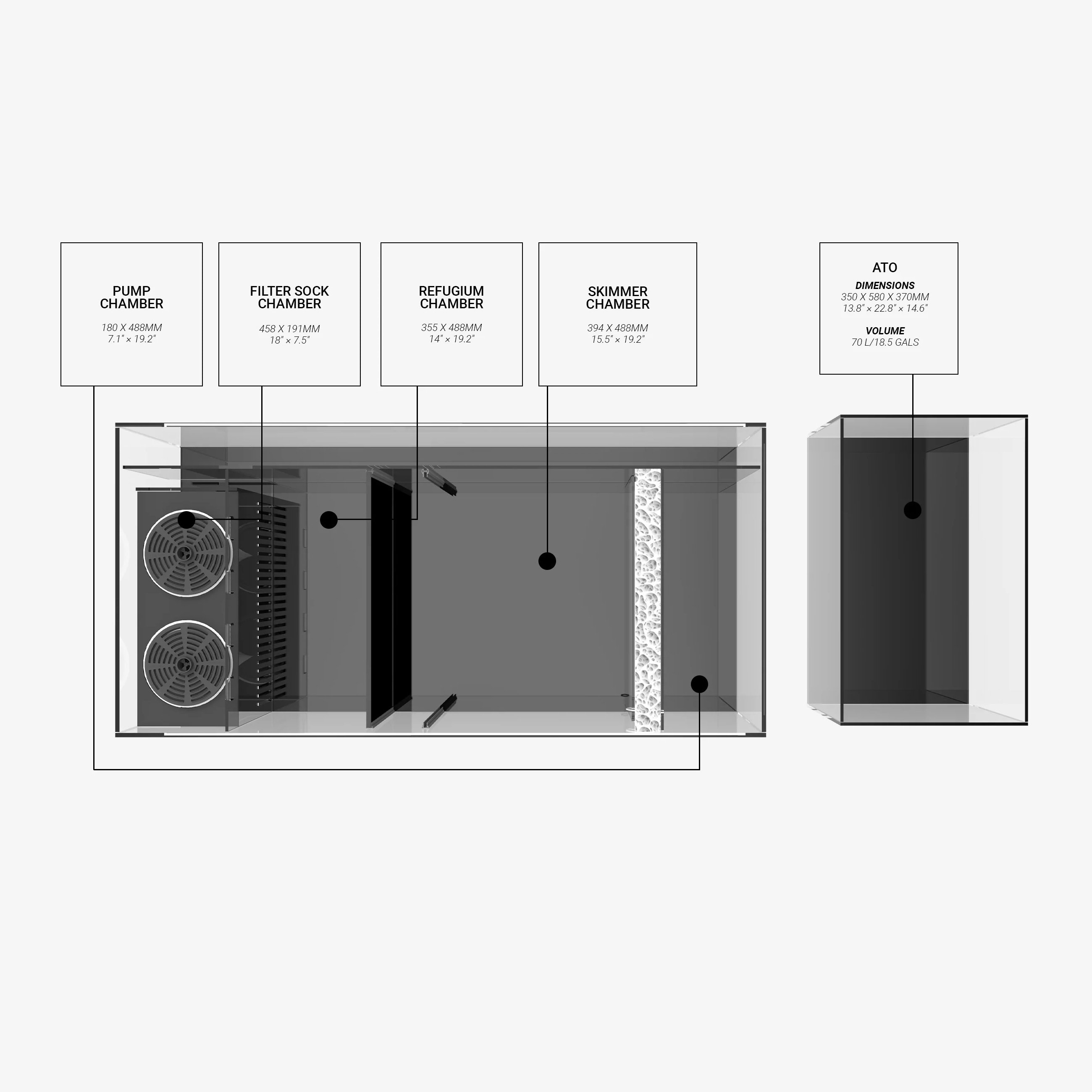 7ft 340 Gallon 30 Inches Depth High Quality Ultra Clear Low Iron Glass Large Huge Fish Aquarium Reef Tanks
