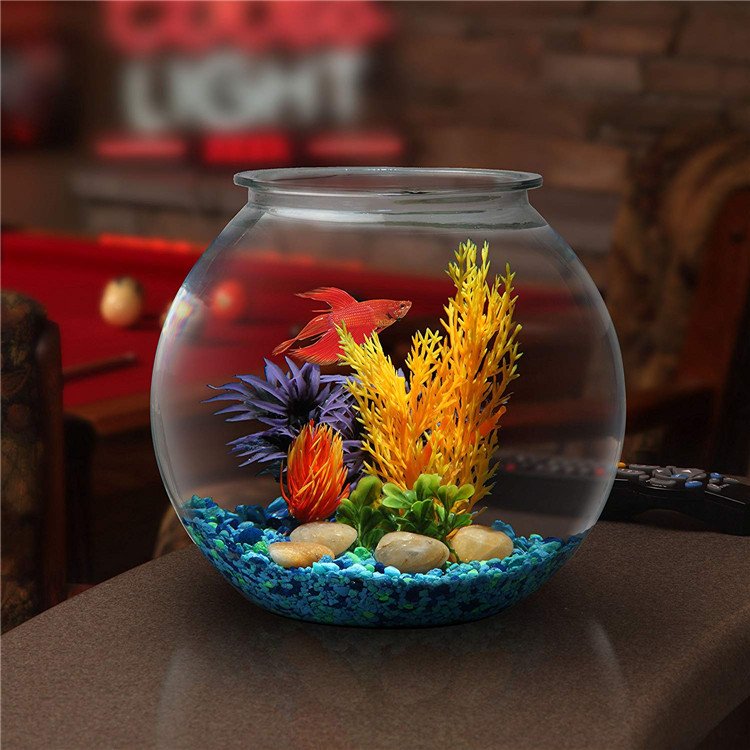 Plastic Ivy Bowls Mini Aquarium Fish Tank