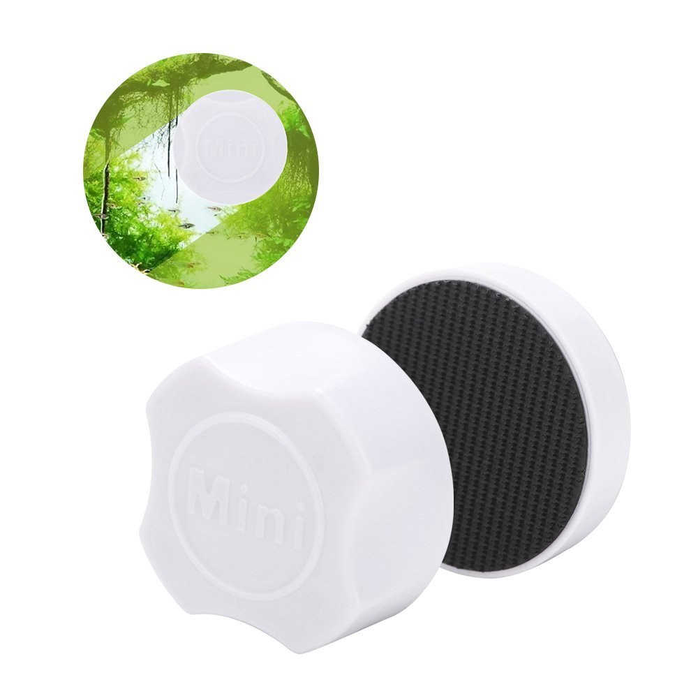 Mini Magnetic Brush Aquarium Fish Tank Brush Glass Algae Scraper Cleaning Tool Mini Fish Tank Magnetic Brush