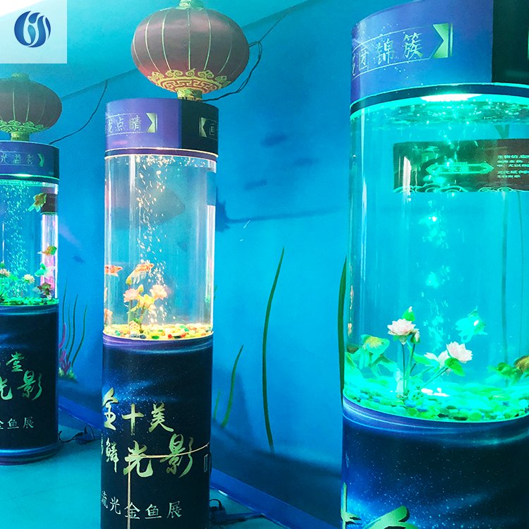 Lesheng High Big Size Thick Modern Style Large Aquariums, Fish Aquarium Acrylic electrical/low noise/usb/Flea/Comb
