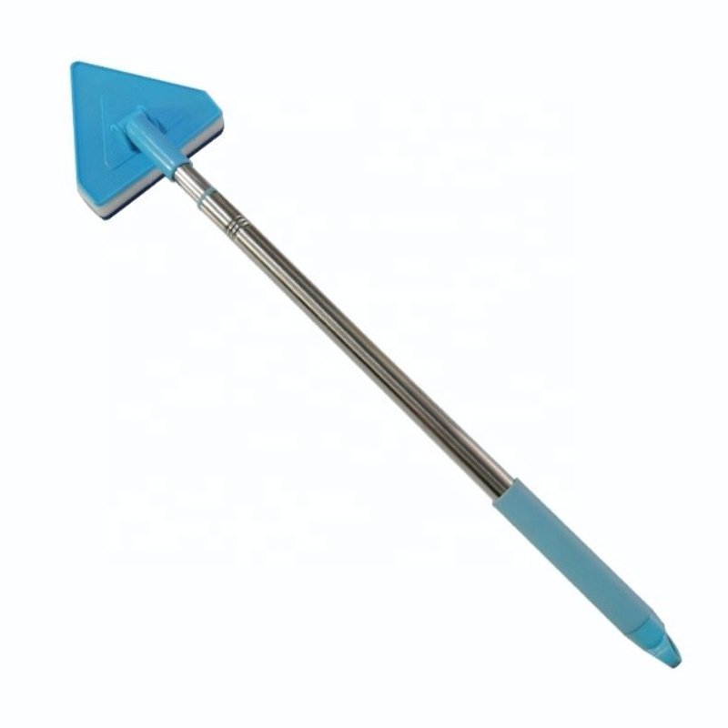 Aquarium Cleaning Tools Fish Tank Cleaning Sponge Brush Stainless Steel Long Handle Brush Aquarium Telescopic Cleaning Brush