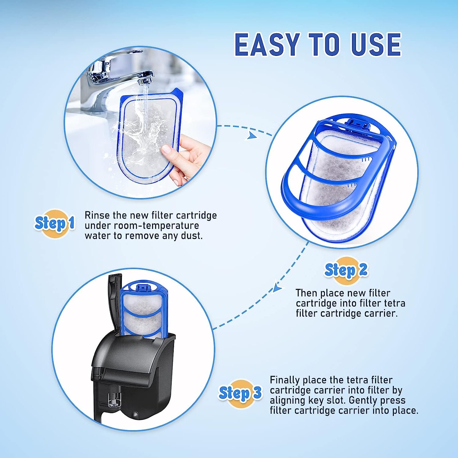 Design Factory Price Pet Aquarium Filter Cartridge Filter Pad Water Tank Plastic Fish Model ISO 9001 New Fit for All Manual