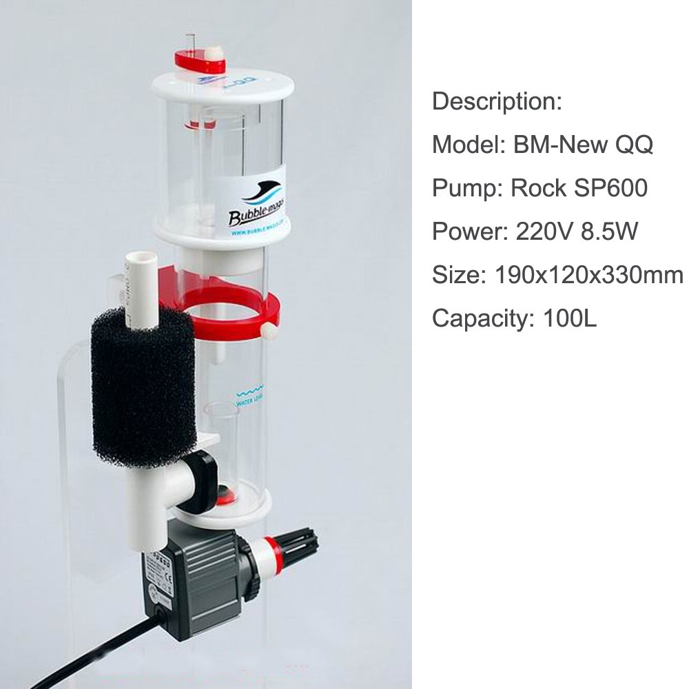 High quality Marine Aquarium Ultra Silent Reef Aquarium Protein Skimmer with AC Pump Internal Protein Skimmer BM NEW QQ