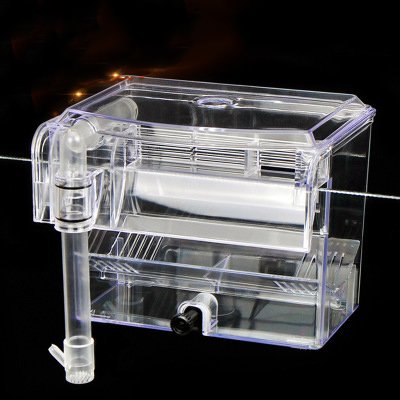Dophin BB10 BB11 Plastic Acrylic External Incubator Isolation Box with Water Pump External Algae Tank Fish Aquarium Accessory
