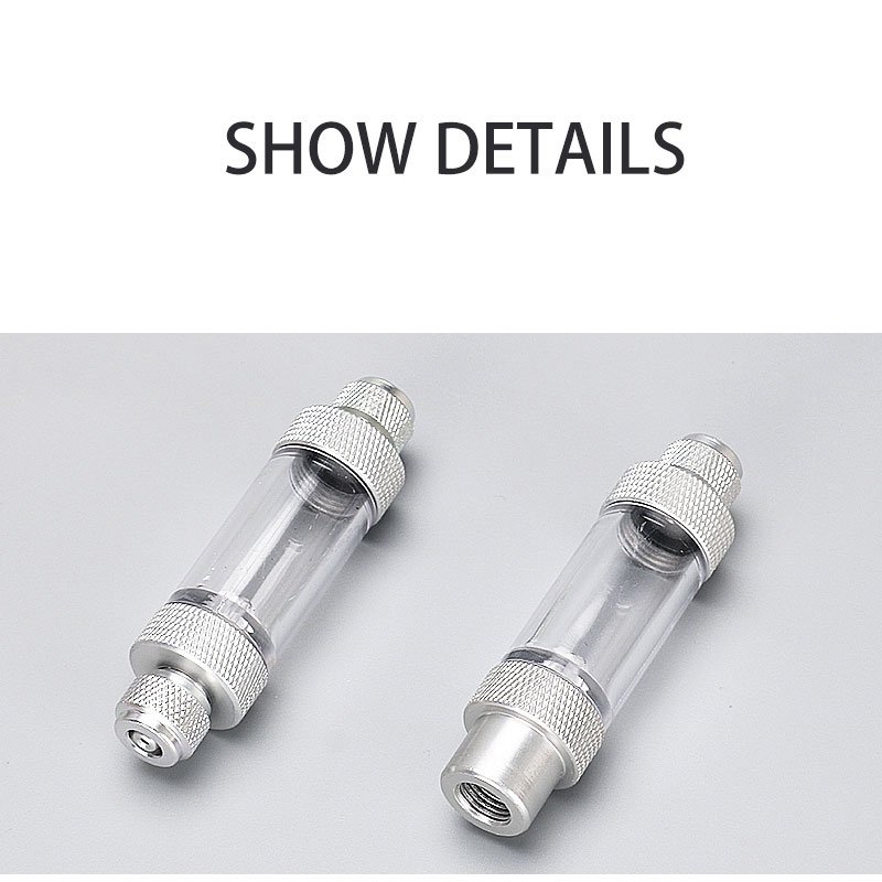 DEM S00-02A/02B Aquarium Equipments Alloy Check Valve-Regulator Diffuser Reactor Single& CO2 Bubble Counter