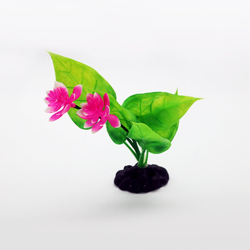 Artificial Aquatic Plants Fish Tank Decor Aquarium Decoration Ornament Glowing Effect silicone