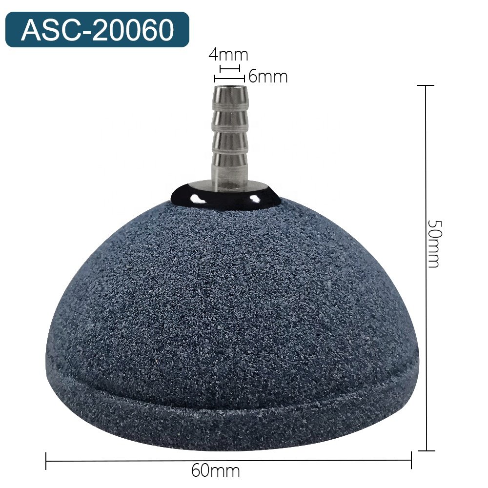 Wholesale ozone aeration stone aquaculture hydroponics fish farm oxygen CO2 bubble diffuser aquarium air stone