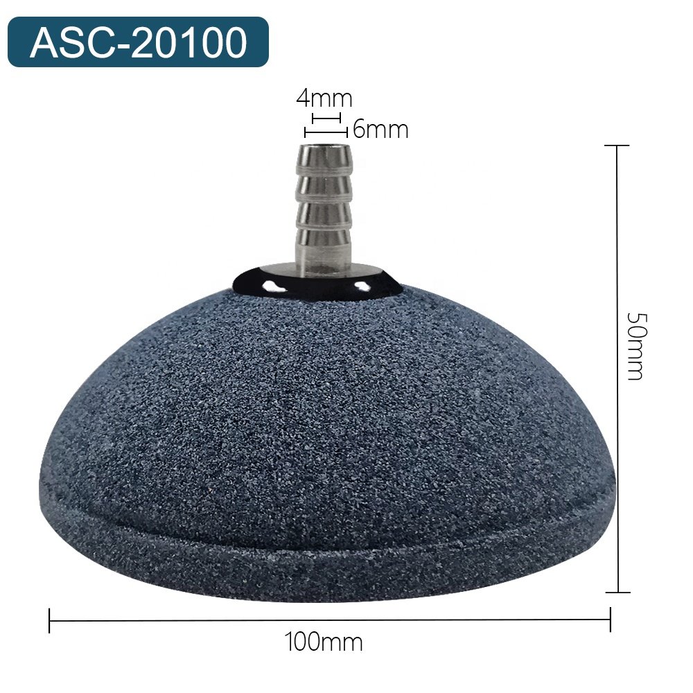 Wholesale ozone aeration stone aquaculture hydroponics fish farm oxygen CO2 bubble diffuser aquarium air stone