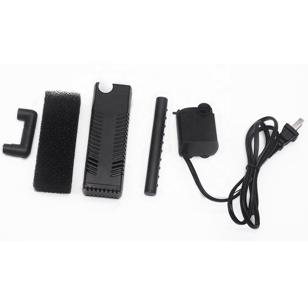 HOPAR H-300F 3.5W 300L/h silent submersible water pump freshwater seawater fish tank adjustable internal aquarium sponge filter