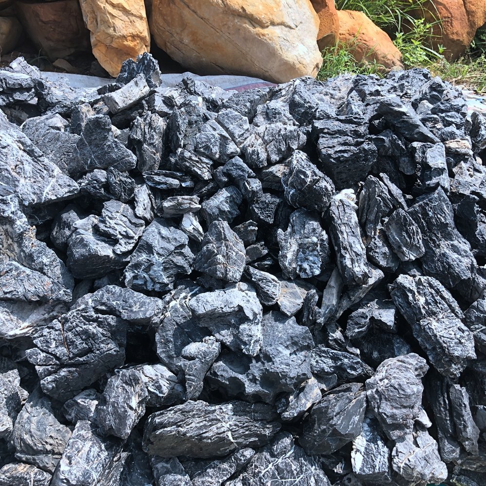 wholesale price 10-40cm washed aquarium landscaping seiryu stone