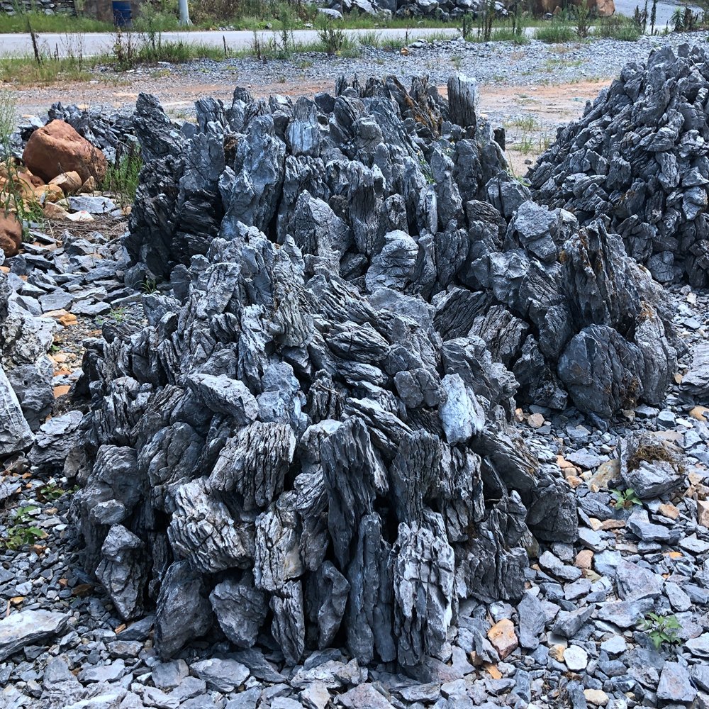 wholesale price 10-40cm washed aquarium landscaping seiryu stone
