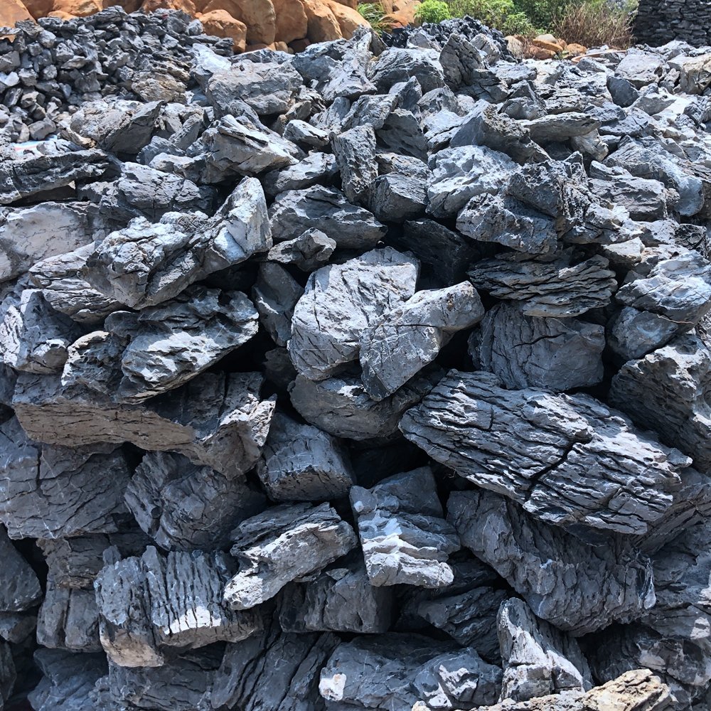 wholesale price 10-40cm washed aquarium landscaping seiryu stone
