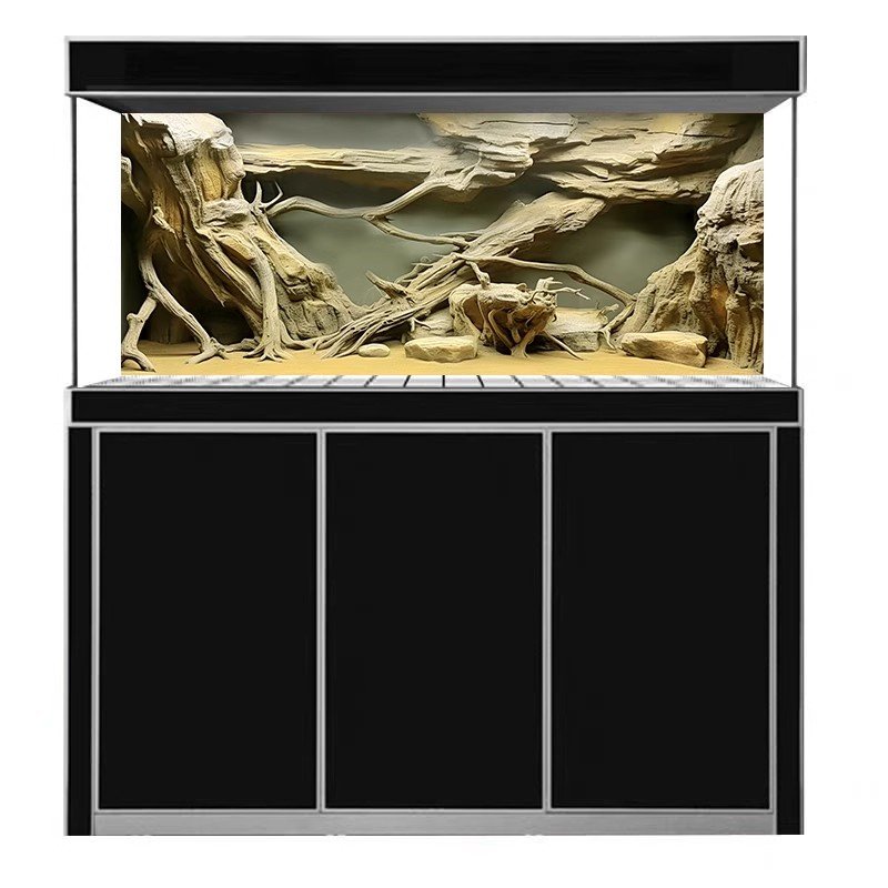 aquarium background sticker Customized high-definition image 3D painting fish tank background sticker