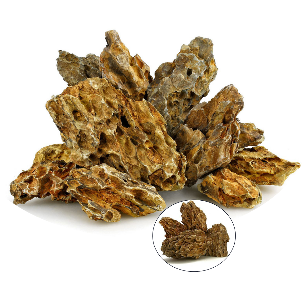 Aquarium Accessories Porous Dragon Stone Ohko Rock For Fish Tank Decoration
