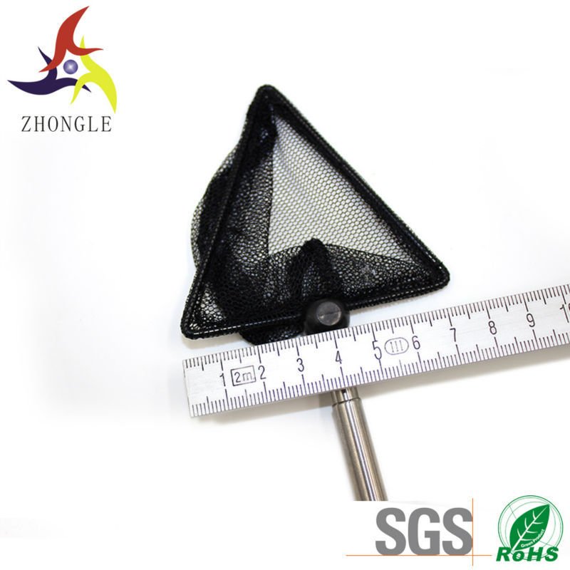 Aquarium flexible stainless steel handle fishing nets