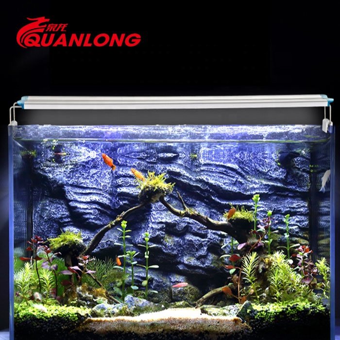 Quanlong fish tank lamp reef light led aquarium full spectrum marine aquarium lights for live plant tank